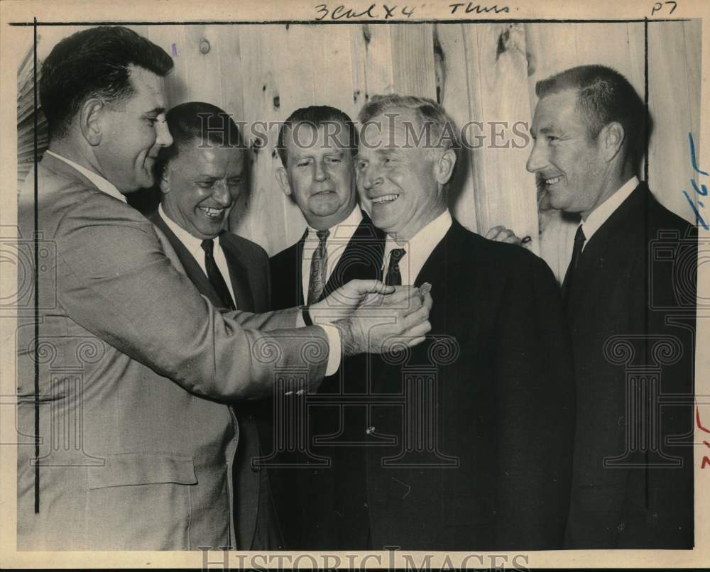 1968 Press Photo Kinderhook Fire Department holds annual banquet in New York- Historic Images