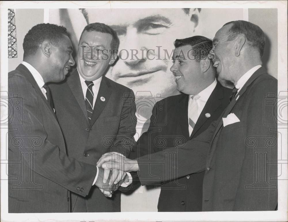 1962 Press Photo Attendees at Colonie Republican Club Pre-Election Dinner - Historic Images