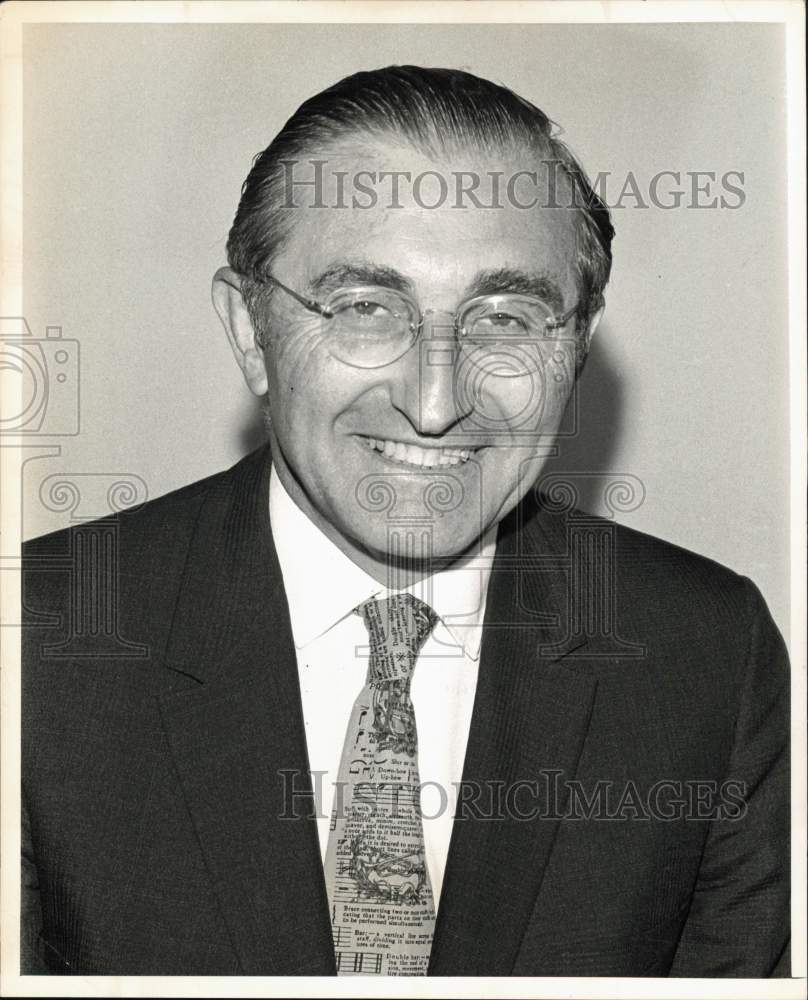 1971 Press Photo Newman Edward Wait, Jr., New York Racing Association Trustee- Historic Images