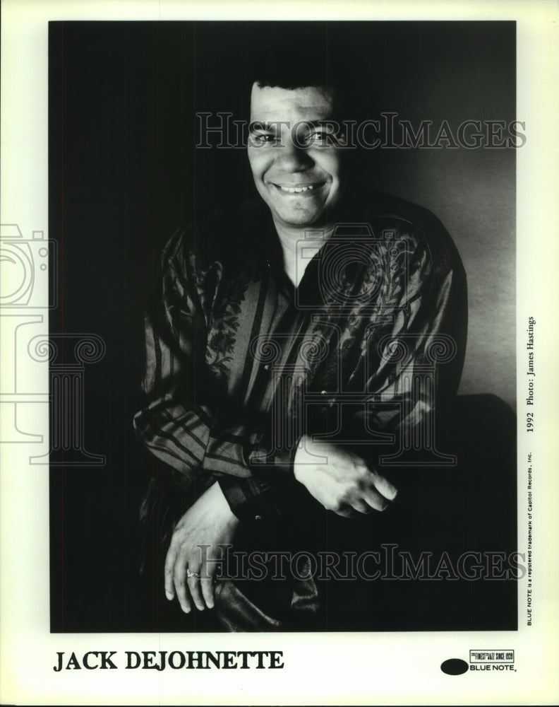 1992 Press Photo Musician Jack Dejohnette - tup00028 - Historic Images