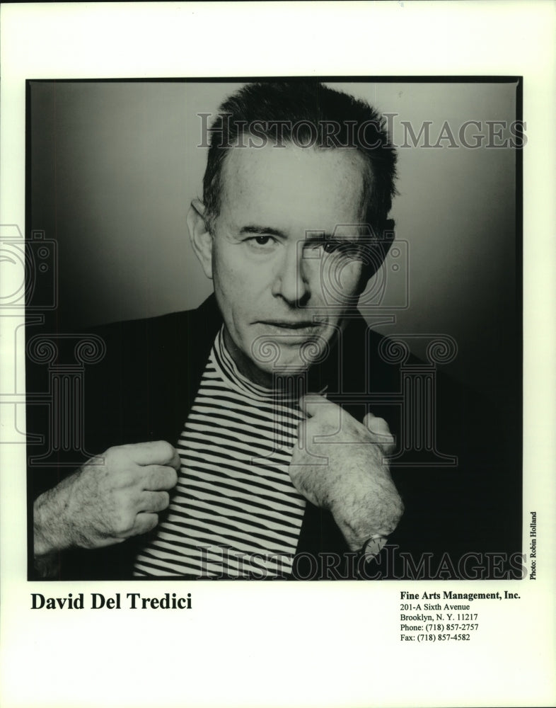 Press Photo Composer David Del Tredici - tup00032 - Historic Images