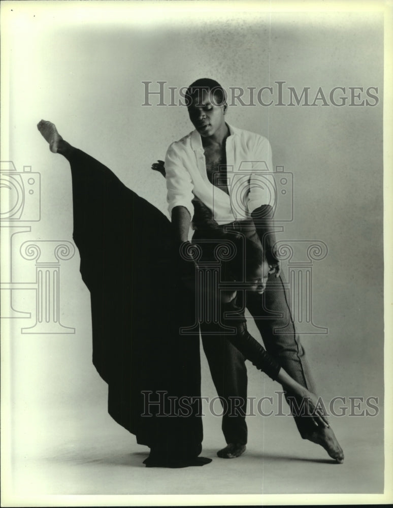 Press Photo Dancers Cecil Slaughter and Sheri Williams - tup00034 - Historic Images