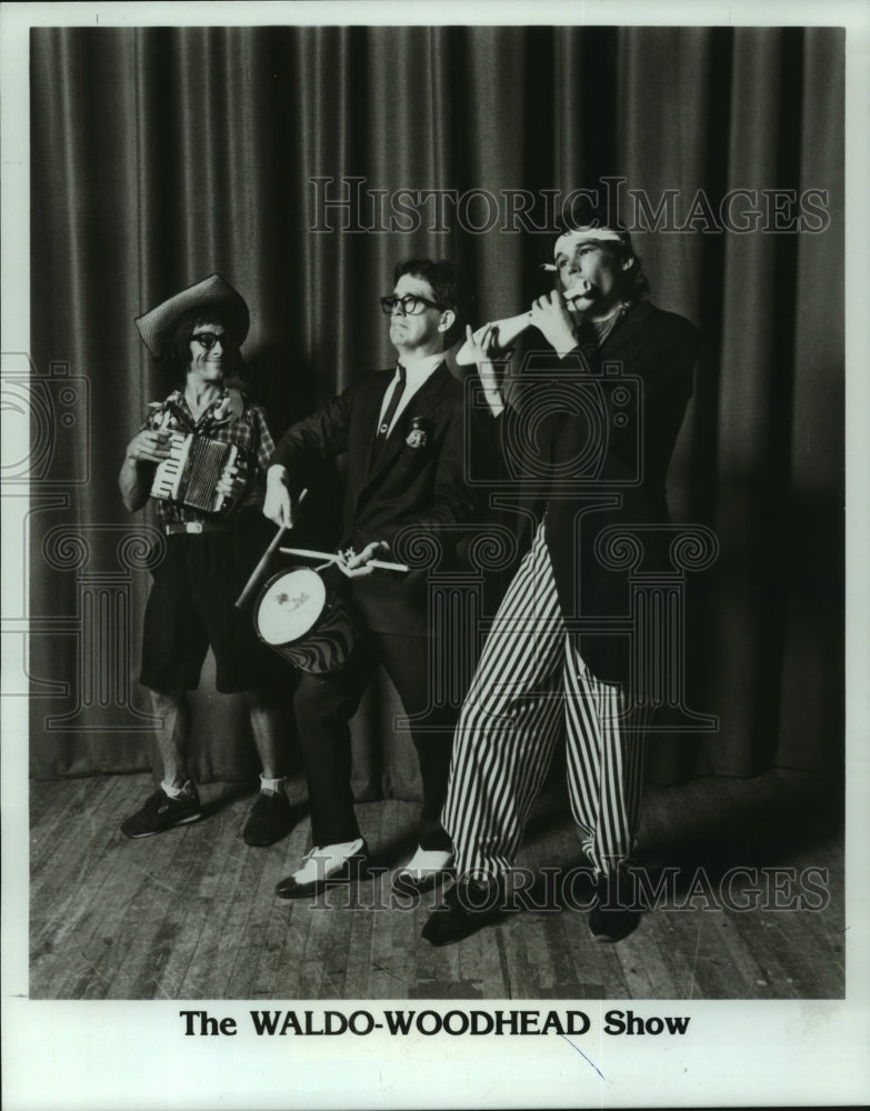 1993 Press Photo Cast of The Waldo-Woodhead Show, Albany, New York - tup00064 - Historic Images