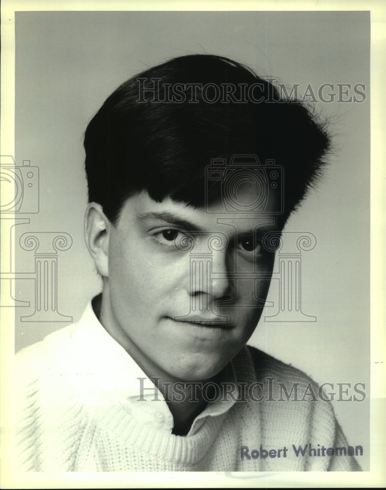 Press Photo Stage actor Robert Whiteman - tup00073 - Historic Images