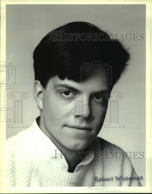 Press Photo Stage actor Robert Whiteman - tup00073 - Historic Images