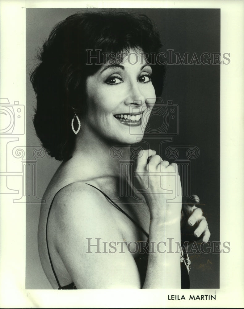 1992 Press Photo Stage actress Leila Martin - tup00136 - Historic Images