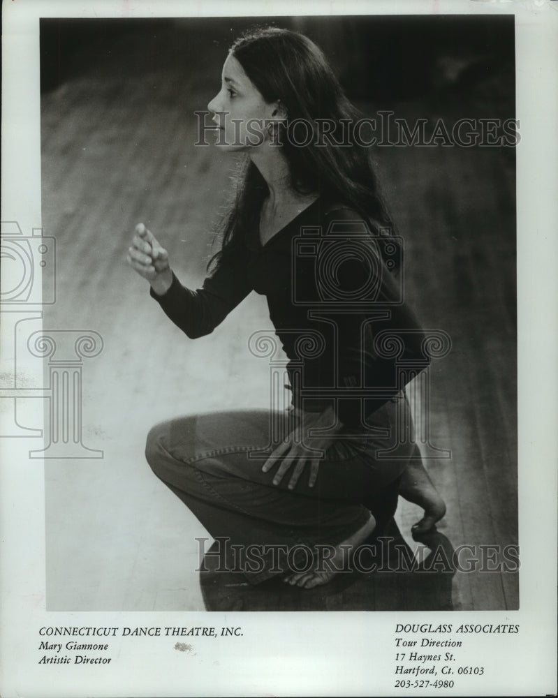 Press Photo Mary Giannone, Artistic Director, Connecticut Dance Theatre, Inc.-Historic Images