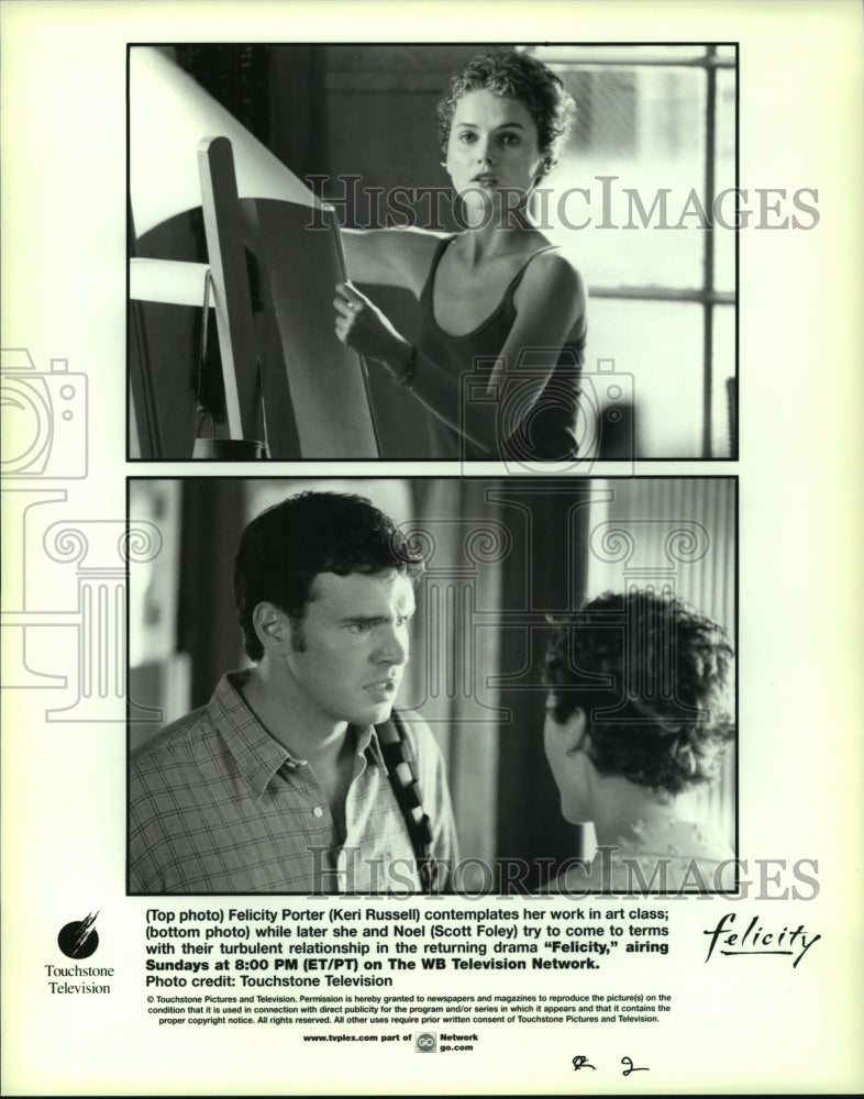 Press Photo Scenes from the WB television drama Felicity - tup00211 - Historic Images