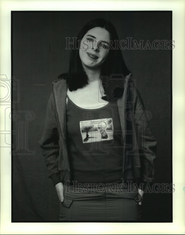 Press Photo Heather Matarazzo stars as Heather Wiseman in Now And Again on CBS-Historic Images