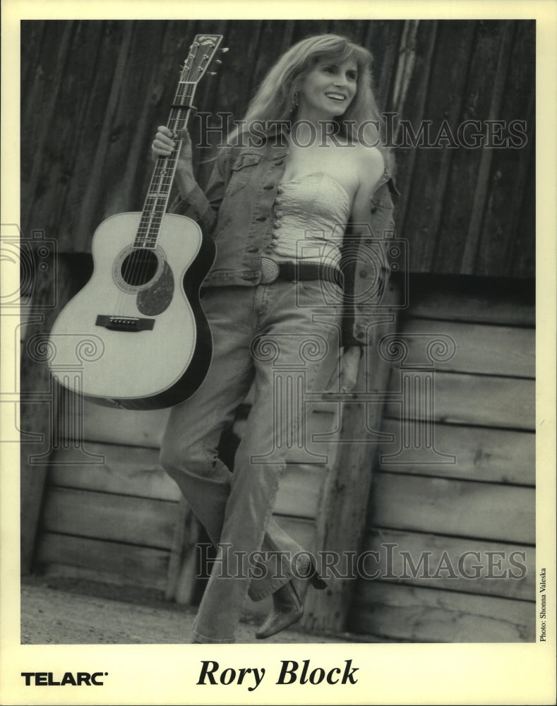 2008 Press Photo Musician Rory Block - tup00239 - Historic Images