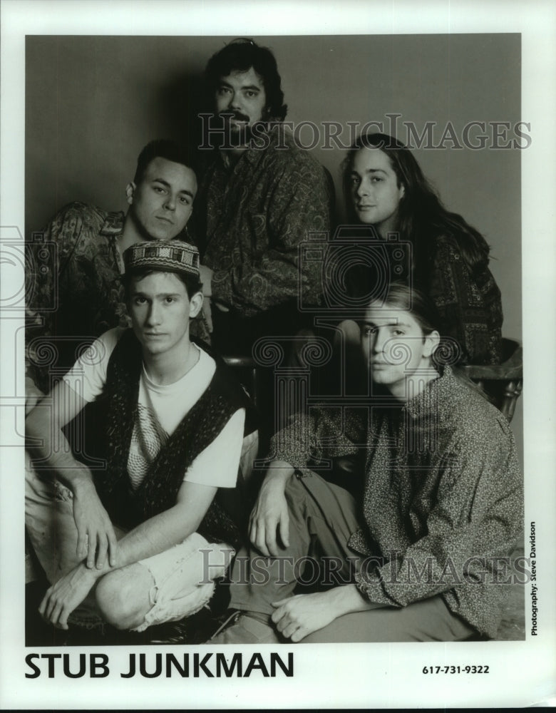 1992 Press Photo Jam Band Stub Junkman - tup00329 - Historic Images