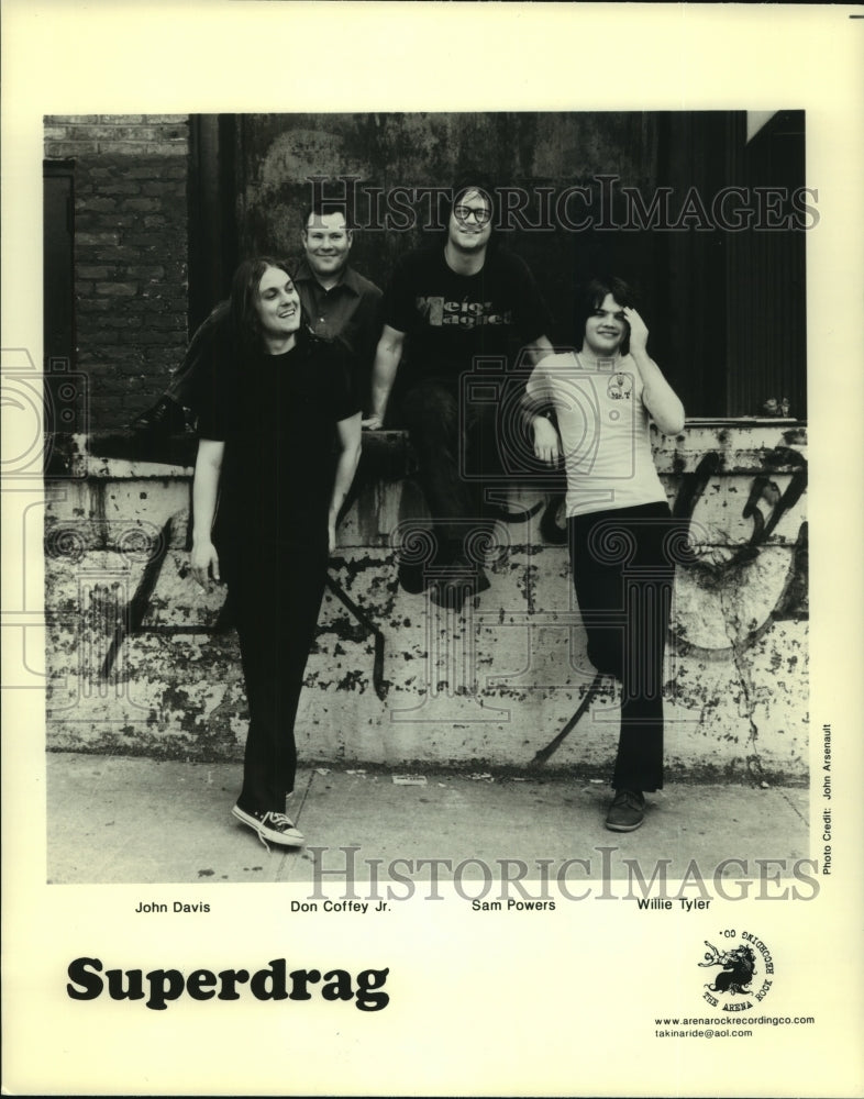 2000 Press Photo Members of the musical group Superdrag - tup00344 - Historic Images