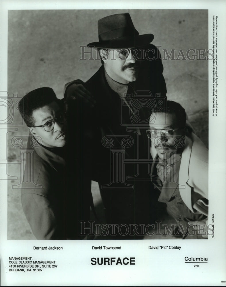 Press Photo Musical group Surface - tup00346 - Historic Images