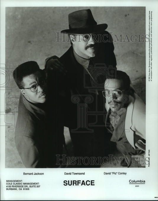 Press Photo Musical group Surface - tup00346 - Historic Images