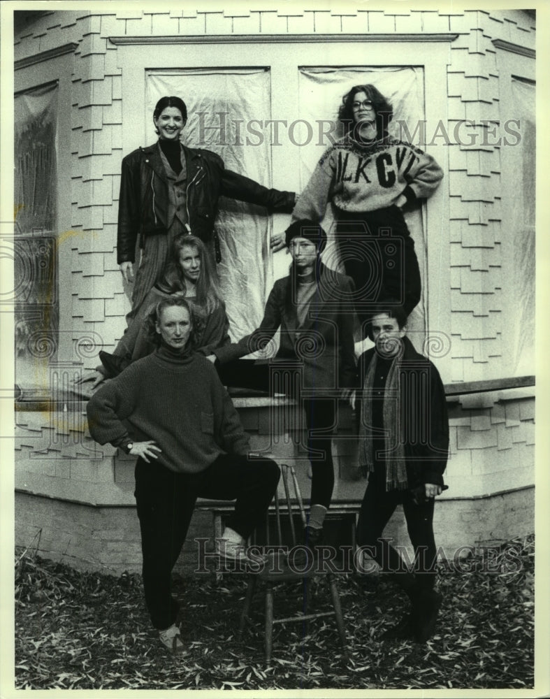 Press Photo Dancers with Rebound Dance Company - Historic Images