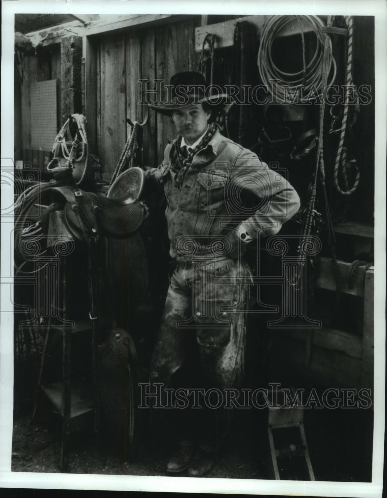 1992 Press Photo Cowboy poet Waddie Mitchell - tup00432 - Historic Images