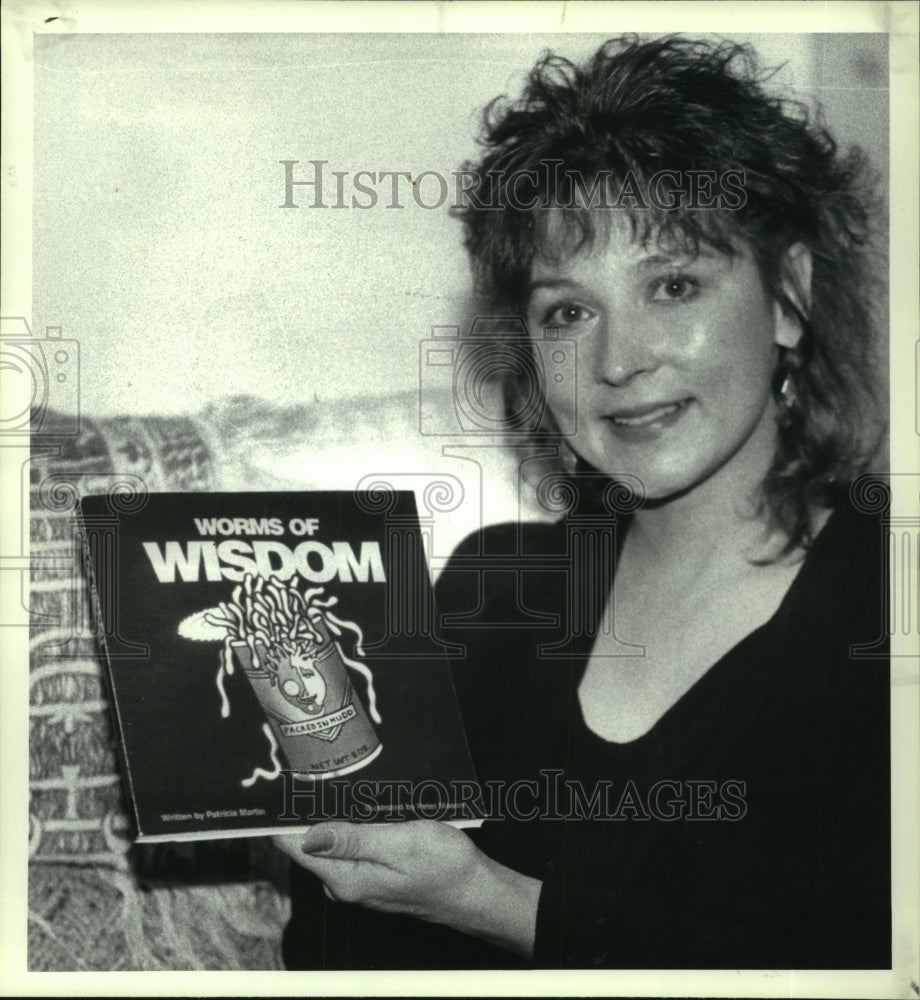 1991 Press Photo Author Patricia Martin, Ghent, New York - tup00434 - Historic Images