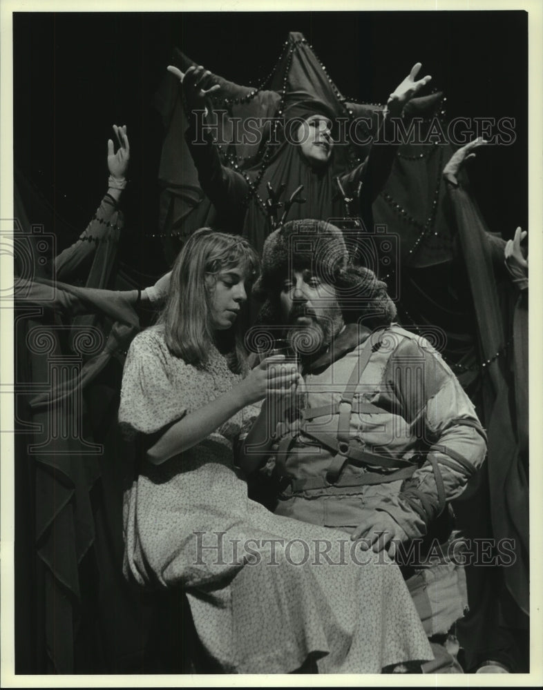 1997 Press Photo New York State Theatre Institute&#39;s musical, The Snow Queen - Historic Images