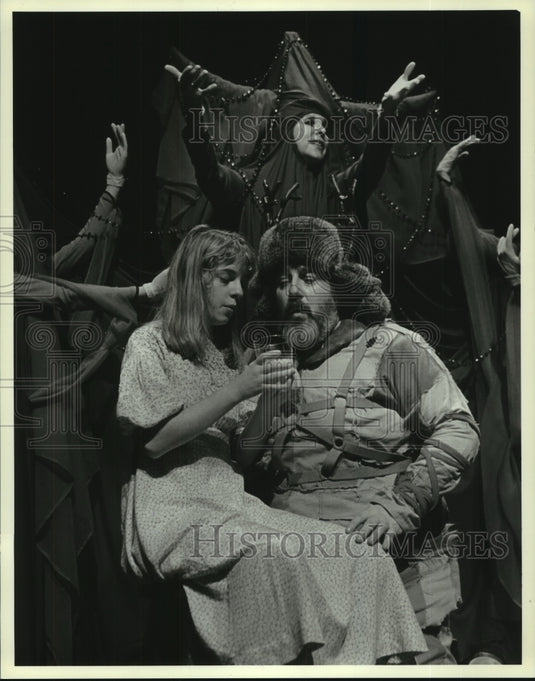 1997 Press Photo New York State Theatre Institute's musical, The Snow Queen - Historic Images