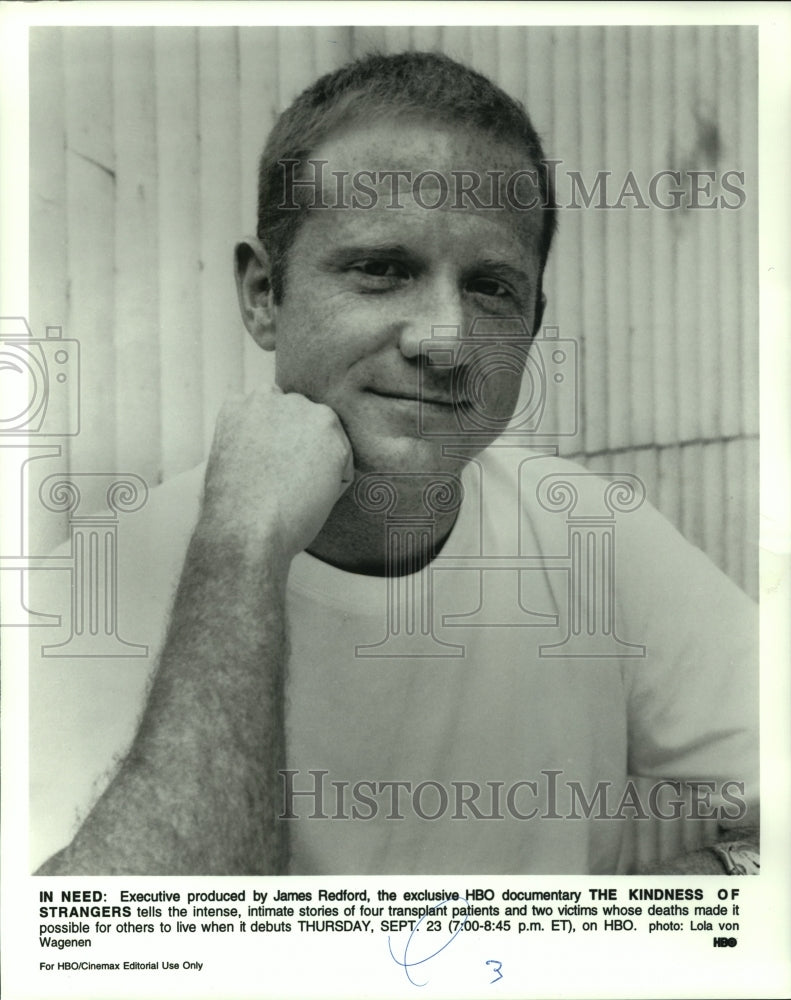 Press Photo James Redford, Producer of Kindness of Strangers Documentary - Historic Images