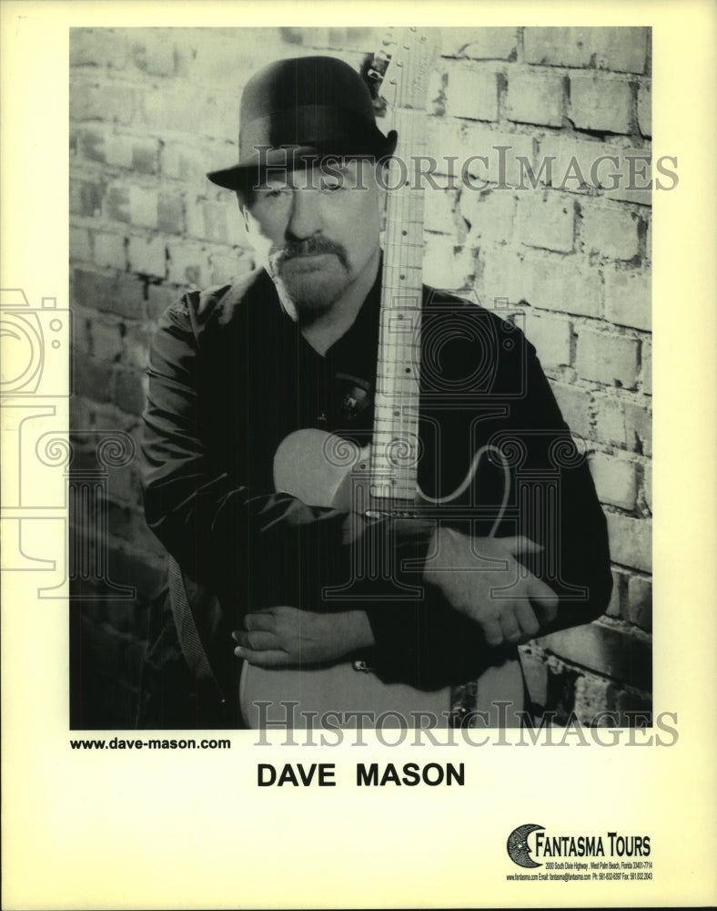 2008 Press Photo Dave Mason at The Egg, Fantasma Tours - tup00747 - Historic Images