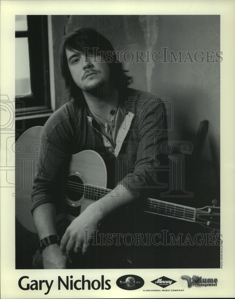 2007 Press Photo Musician Gary Nichols - tup00763 - Historic Images