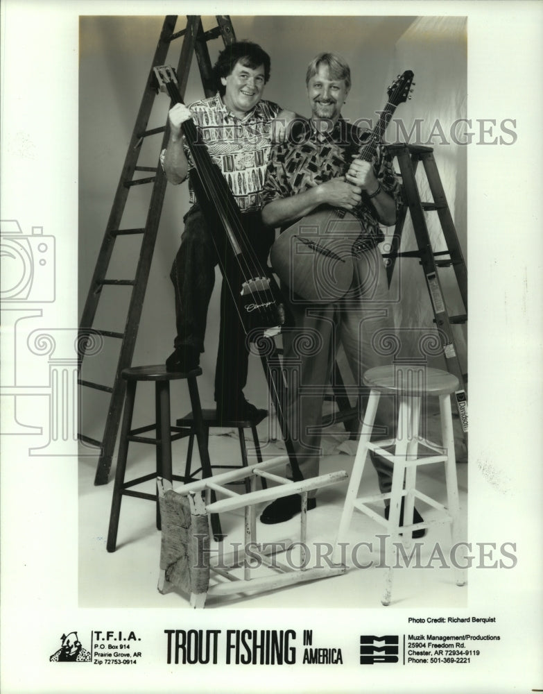 2009 Press Photo Musical Group Trout Fishing in America - tup00768 - Historic Images