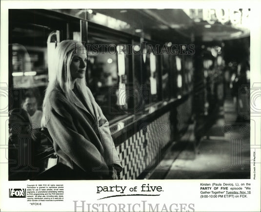 1999 Press Photo Paula Devicq stars in "Party of Five" on Fox - tup00859 - Historic Images