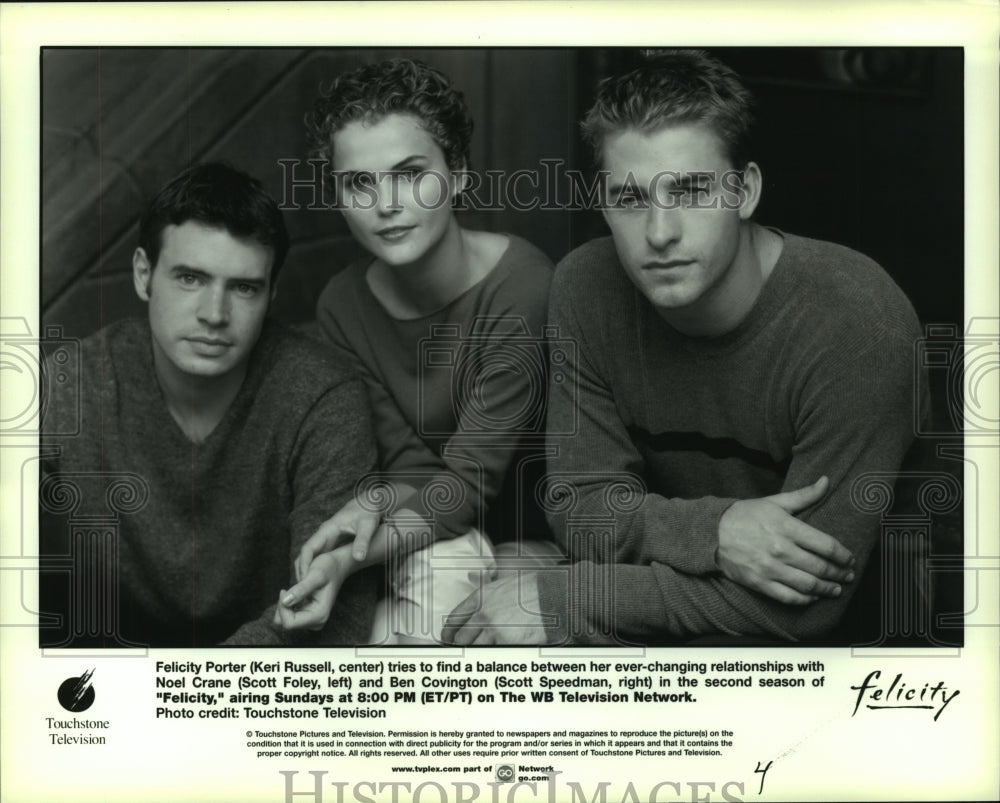 Press Photo Cast of the WB Television series "Felicity" - tup00896 - Historic Images