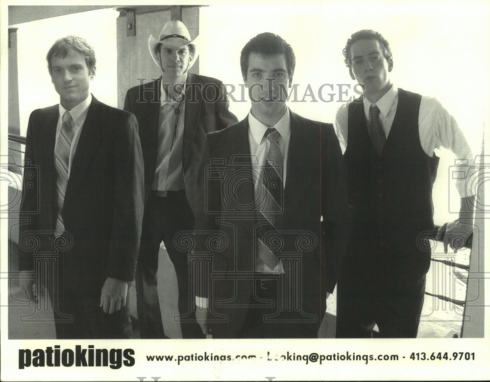 2003 Press Photo Musical group The Patio Kings - tup00953 - Historic Images