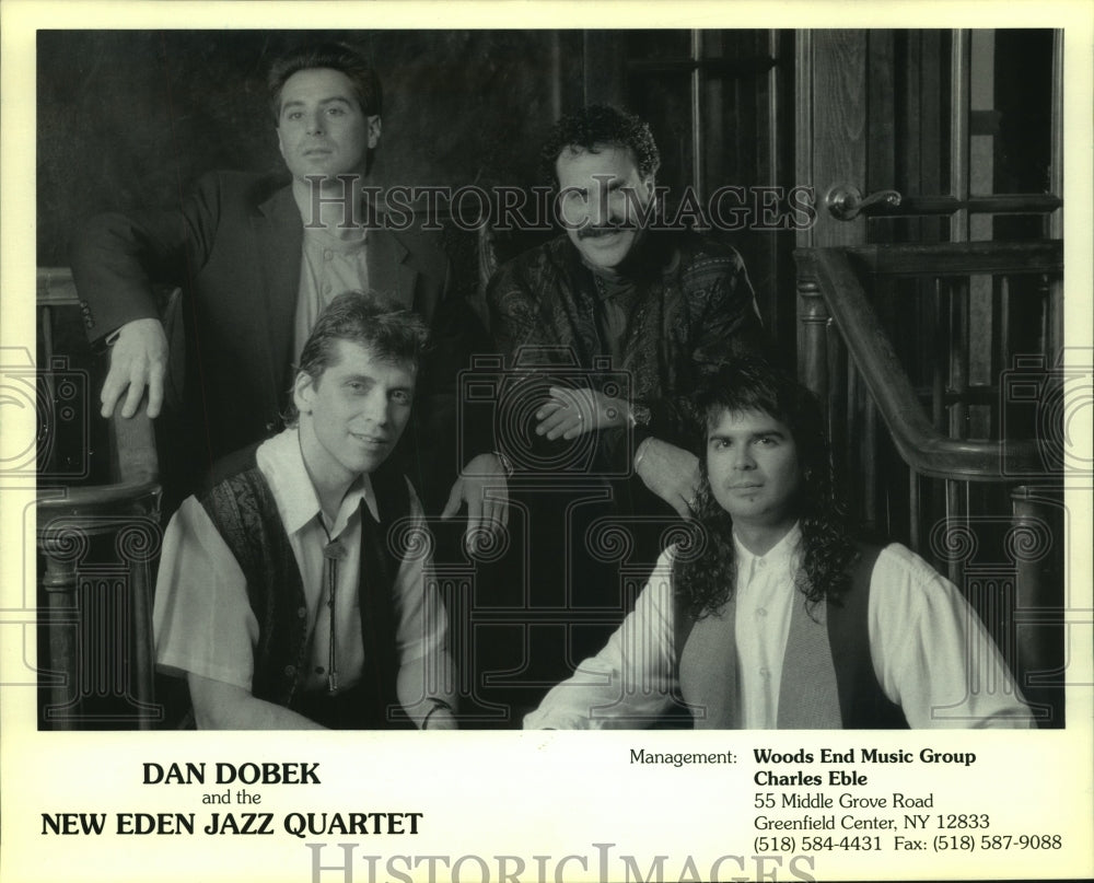Press Photo Dan Dobek and the New Eden Jazz Quartet - tup00964 - Historic Images