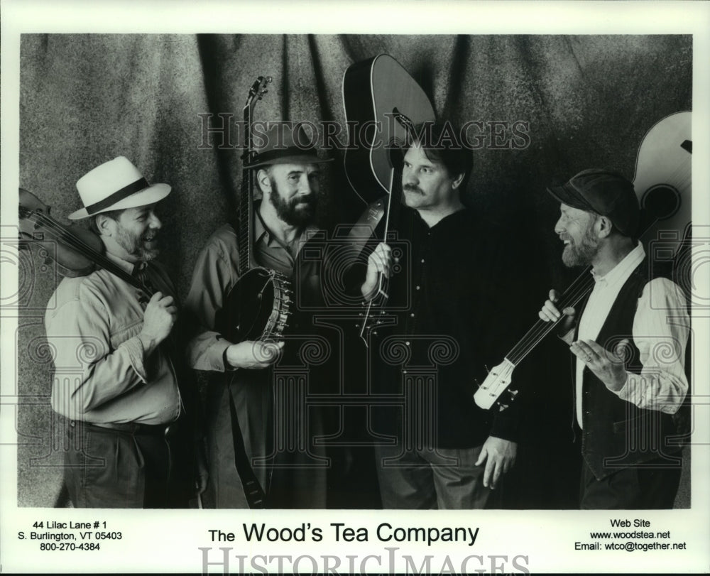 2005 Press Photo Musical group The Wood's Tea Company - tup00971 - Historic Images