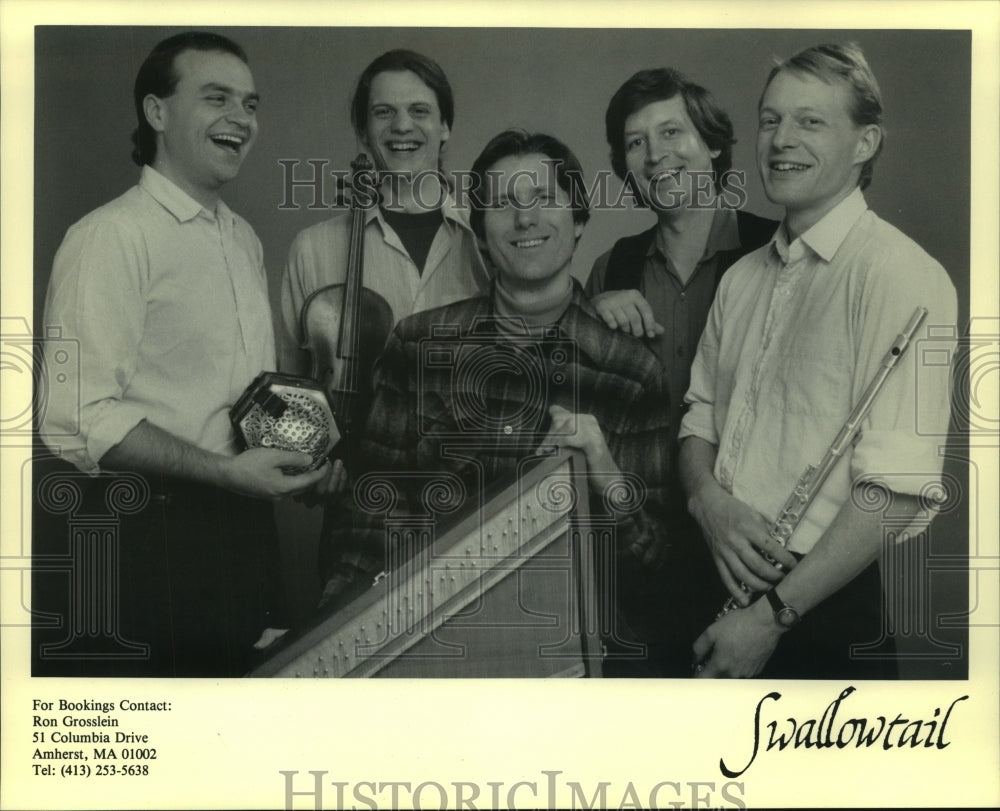 Press Photo Musical group Swallowtail - tup00991 - Historic Images