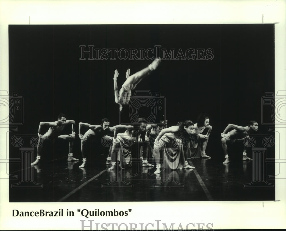 1999 Press Photo DanceBrazil performs &quot;Quilombos&quot; in Albany, New York-Historic Images