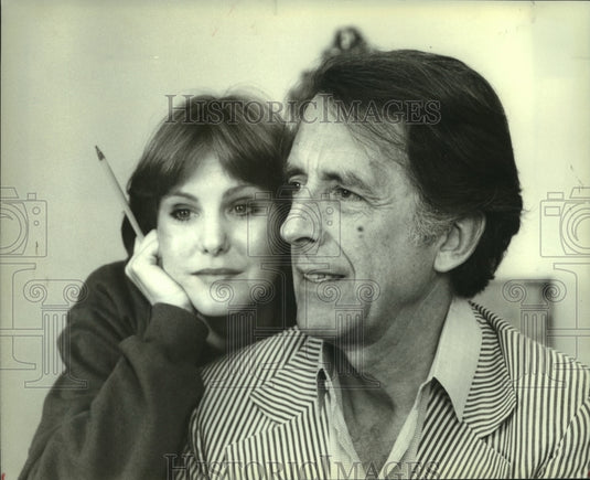 1982 Press Photo Cast of Angels Fall rehearses at in Saratoga Springs, New York - Historic Images