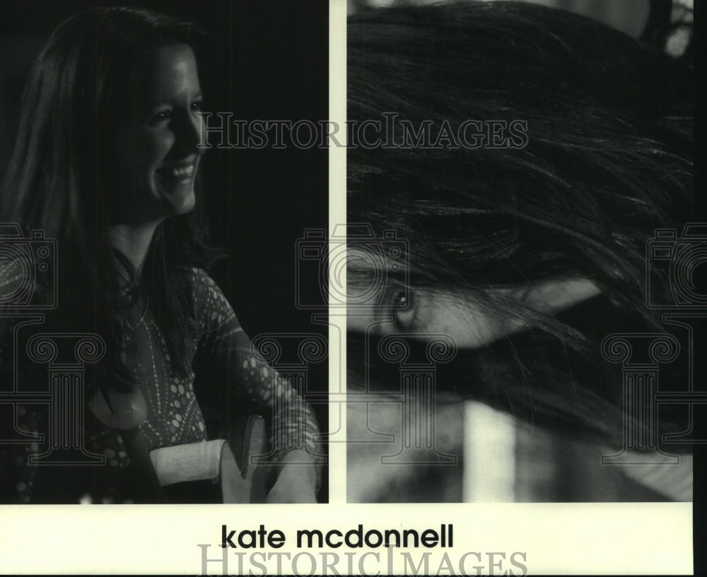 Press Photo Musician Kate McDonnell - tup01138 - Historic Images