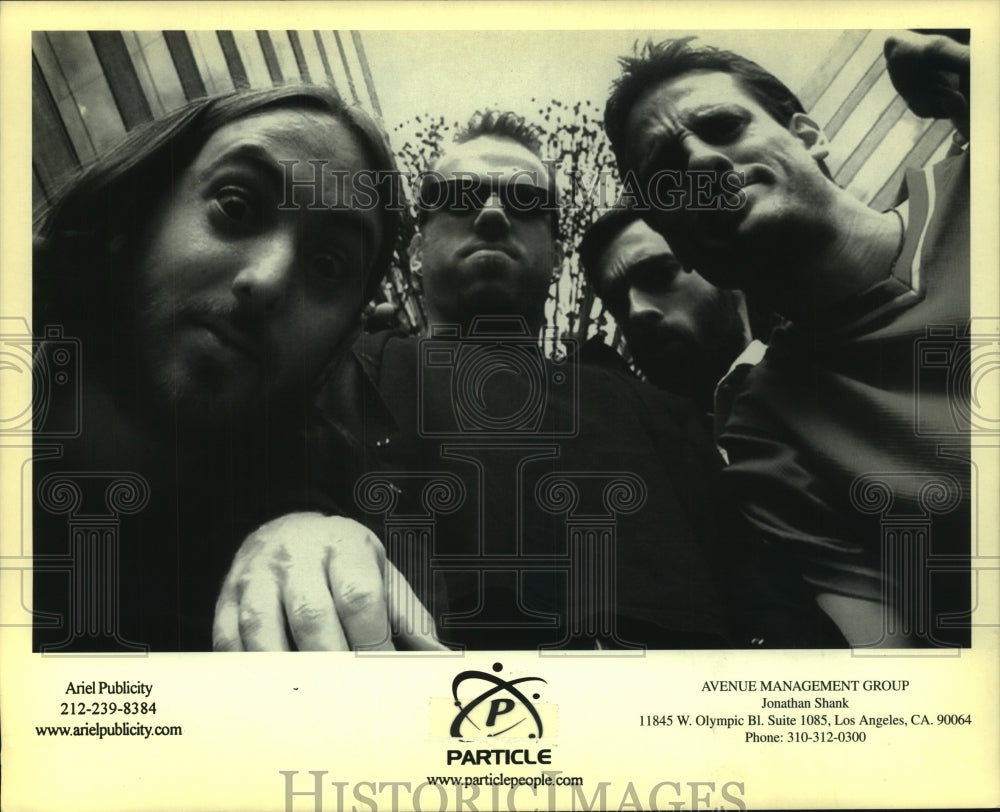 2002 Press Photo Los Angeles, California musical group Particle - tup01146 - Historic Images