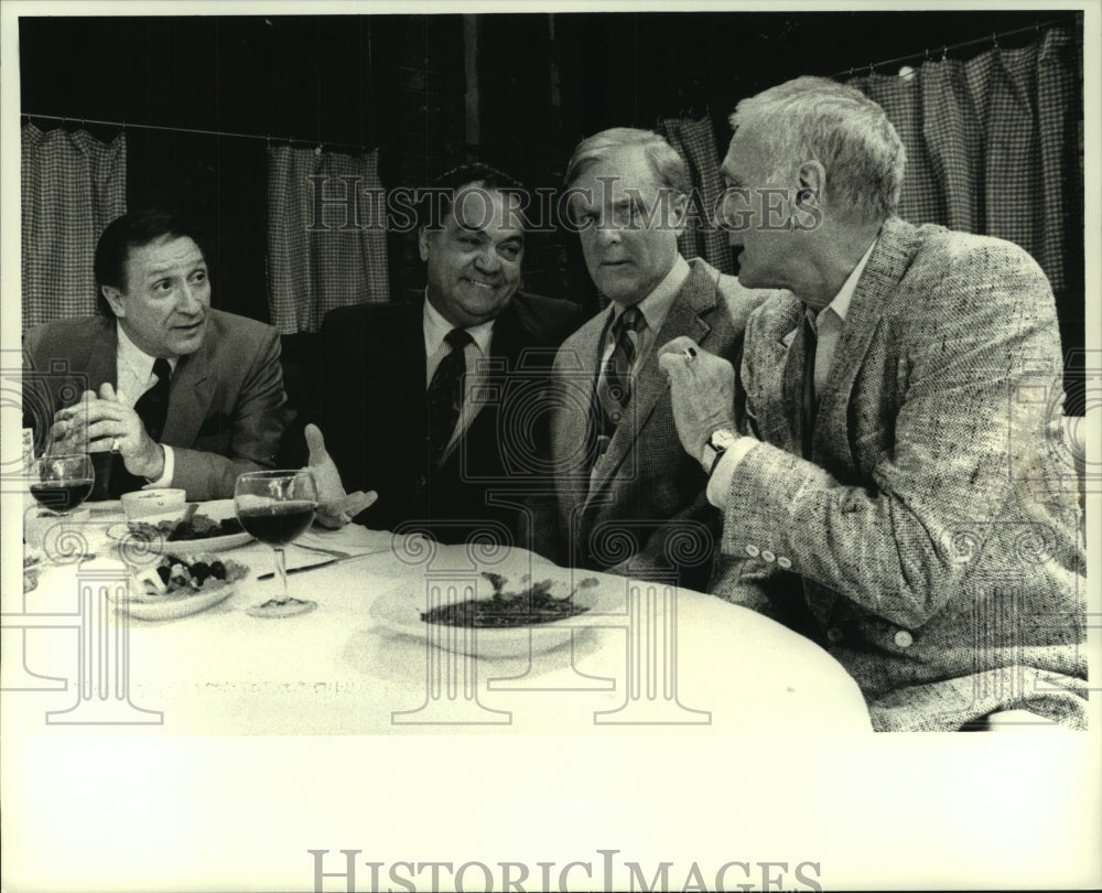 Press Photo Actors perform in Breaking Legs at Berkshire Theatre Festival - Historic Images