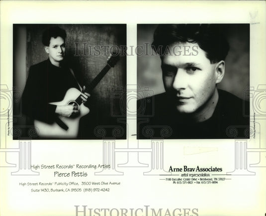 1992 Press Photo Recording artist Pierce Pettis - tup01213- Historic Images