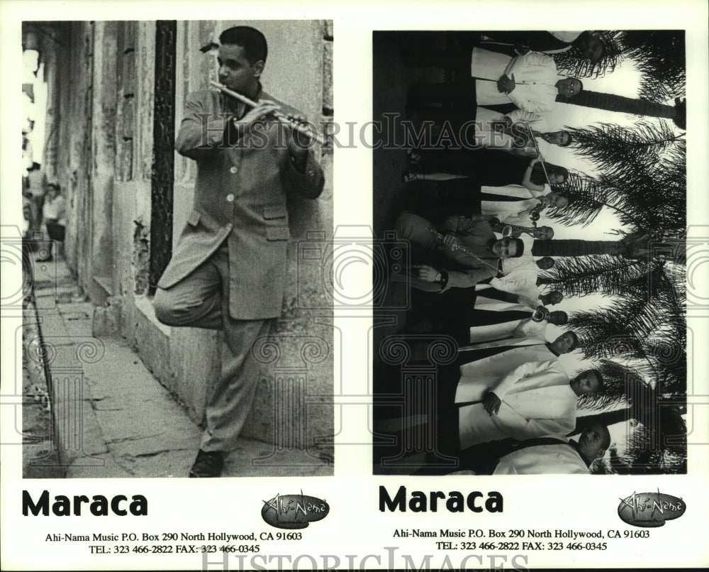 2003 Press Photo Flutist Orlando &quot;Maraca&quot; Valle - tup01215 - Historic Images