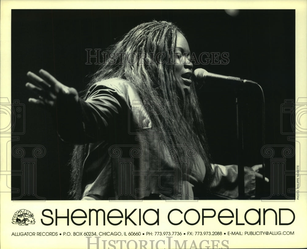 2007 Press Photo Singer Shemekia Copeland - tup01218 - Historic Images