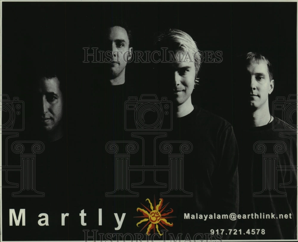 2001 Press Photo Musical group Martly - tup01275 - Historic Images