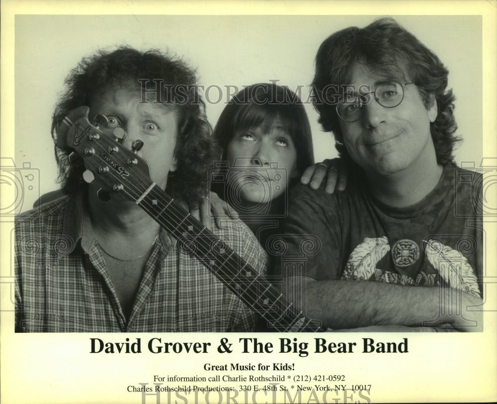 2003 Press Photo David Grover &amp; The Big Bear Band - tup01279 - Historic Images