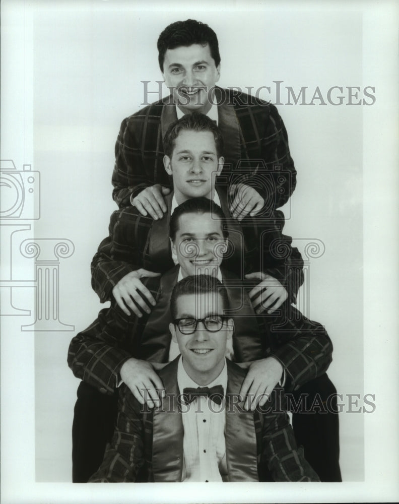 Press Photo Members of the musical group Forever Plaid - tup01309 - Historic Images