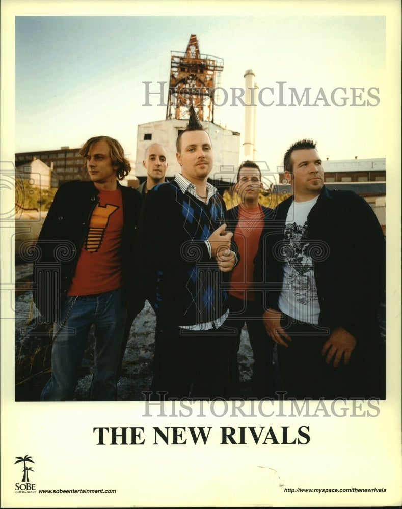 Press Photo Musical group The New Rivals - tup01332 - Historic Images