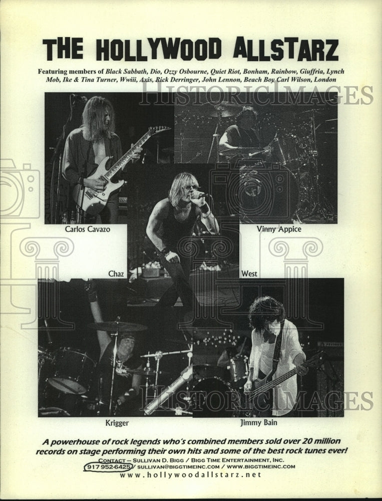 2006 Press Photo Musical group The Hollywood Allstarz - tup01334 - Historic Images