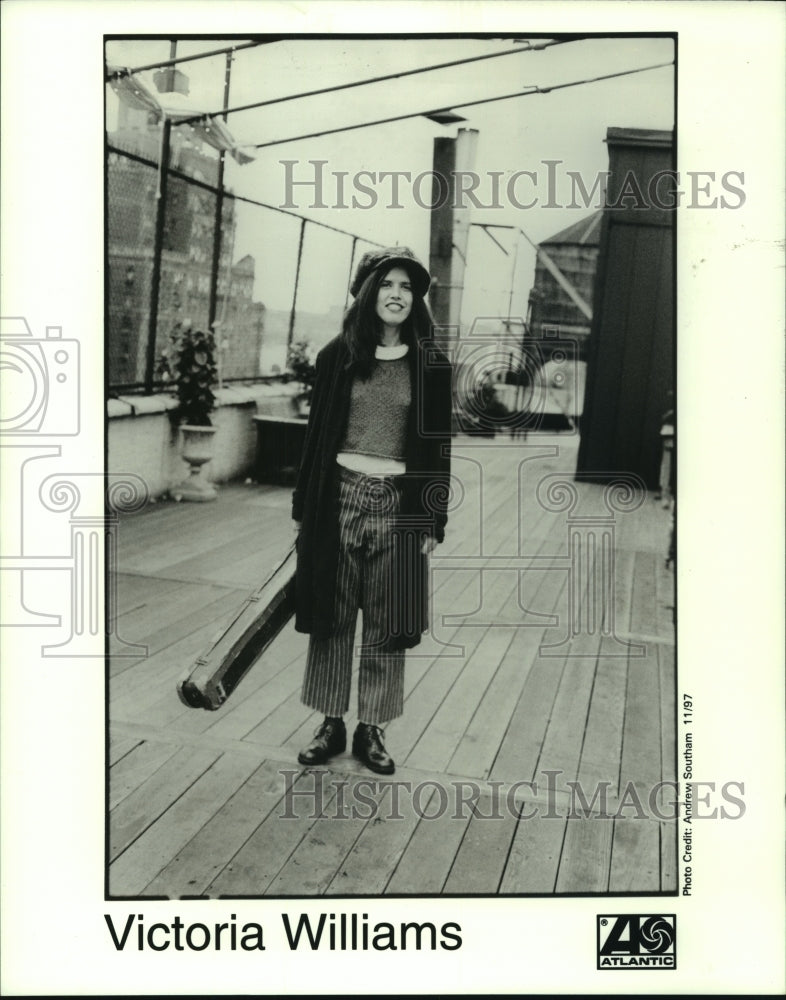 1997 Press Photo Musical artist Victoria Williams - tup01354 - Historic Images