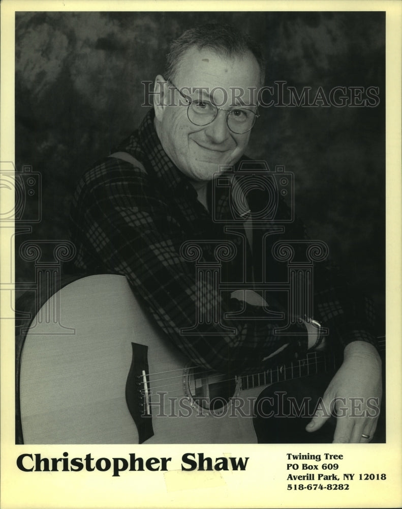 2004 Press Photo Musician Christopher Shaw - tup01372 - Historic Images