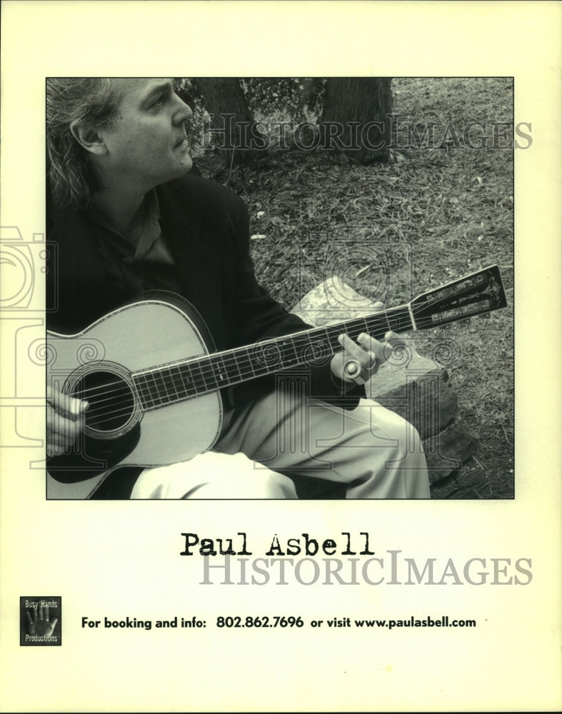 2005 Press Photo Guitarist Paul Asbell - tup01378 - Historic Images