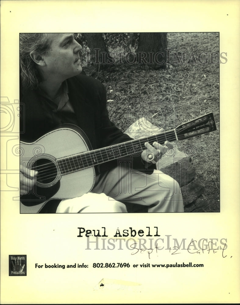 2004 Press Photo Guitarist Paul Asbell - tup01399 - Historic Images